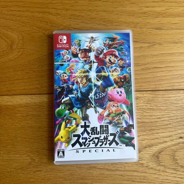 【 ほぼ新品 】大乱闘スマッシュブラザーズ Nintendo Switch ニンテンドースイッチ スイッチソフト カセット