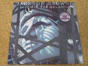 ◎Jackson Browne★Lives In The Balance/ＵＳ　ＬＰ盤☆インナースリーブ、シュリンク