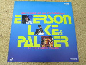 ◎Emerson, Lake & Palmer エマーソン、レイク＆パーマー★Picture At an Exhibition - London Lyceum/日本レーザーディスク Laserdisc 盤