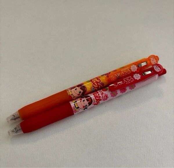 サラサクリップ 不二家 ペコちゃん ミルキー ポップキャンディ ボールペン
