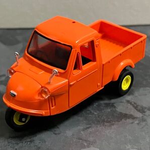 アオシマ 1/50 ダイハツ ミゼットコレクションミゼットMP型ノーマル オレンジ ミニカー