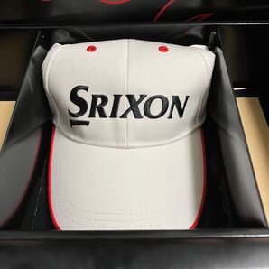 SRIXON スリクソン ゴルフキャップ 白 ホワイト