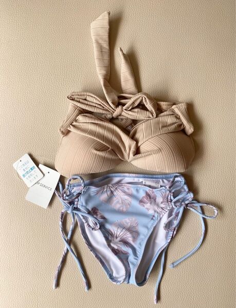 水着 新品タグ付き 15,400円の品 LIP SERVICE/リップサービス ムラサキスポーツ 水着 ビキニ 9M 日本製