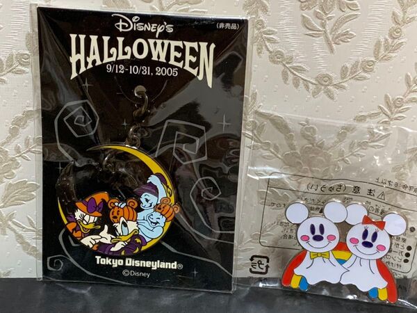 非売品 ディズニーハロウィンピンバッジ おまけ付
