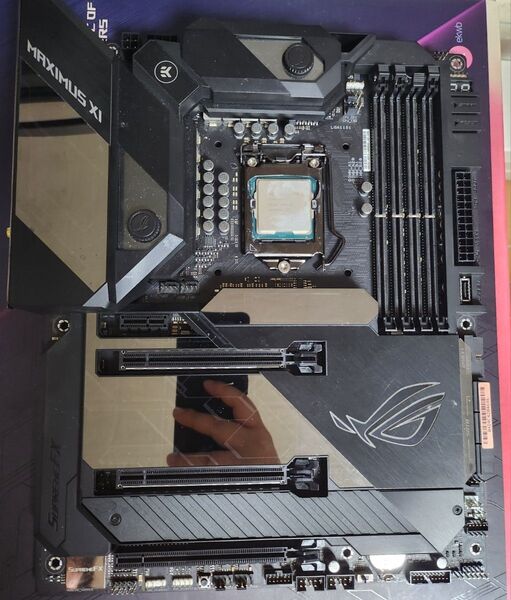 (CPUマザーボードセット) ROG MAXIMUS XI FORMULA 9700KF