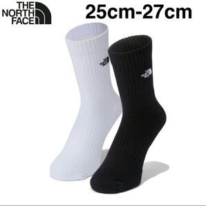 THE NORTH FACE/ザ・ノース・フェイス TNF LOGO 2P CREW/2足セット 25cm-27cm
