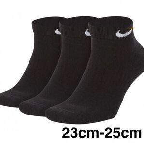 NIKE ナイキ ソックス 靴下 3P エブリデイ クッション ロー ソックス 23cm-25cm