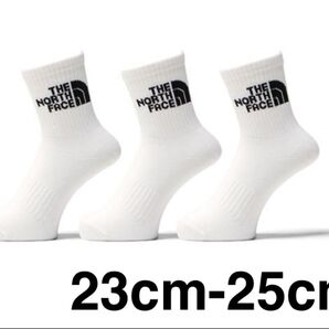 ノースフェイス THE NORTH FACE Logo 3P 靴下23cm-25cm