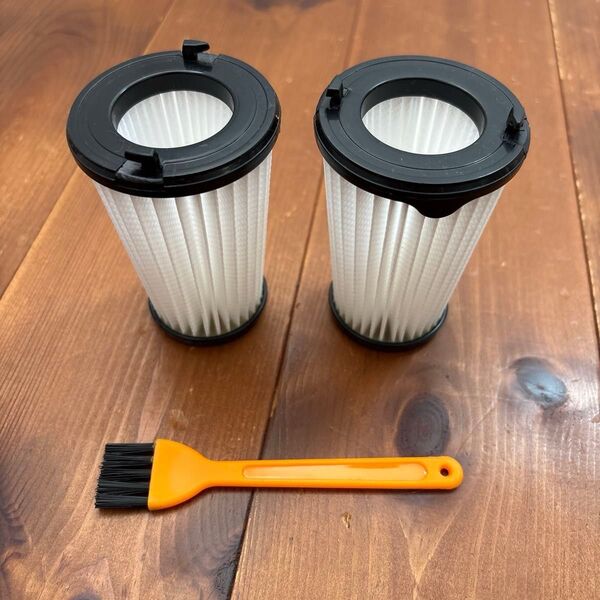 KEEPOW エレクトロラックスコードレス掃除機 交換用フィルター2個 ブラシ付き