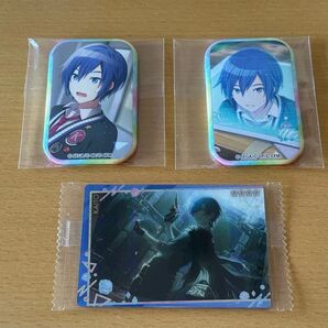 プロセカ KAITO スクエア缶バッジ2個セット vol.43B vol.45A