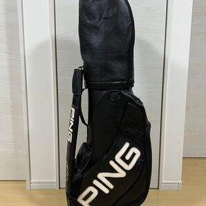 【美品】PING / ピン キャディバッグ ブラック 6分割 ゴルフバッグ