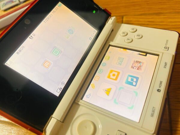 ニンテンドー3DS ホワイト 本体 ソフト4本