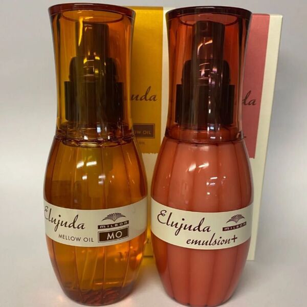 (2本セット)ミルボンエルジューダエマルジョンプラス120ml×1本/MO120ml×1本