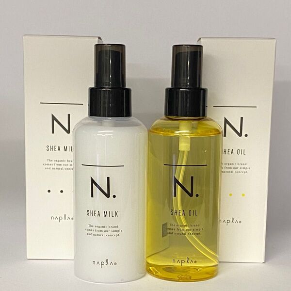 【箱入り】ナプラ N. エヌドット シアオイル150mL×1本シアミルク150ml×1本