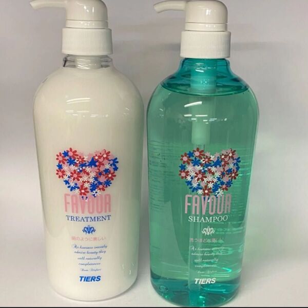 【7月限定】ティアーズ フェーバ ケラチンシャンプー 800ml トリートメント800mlセット