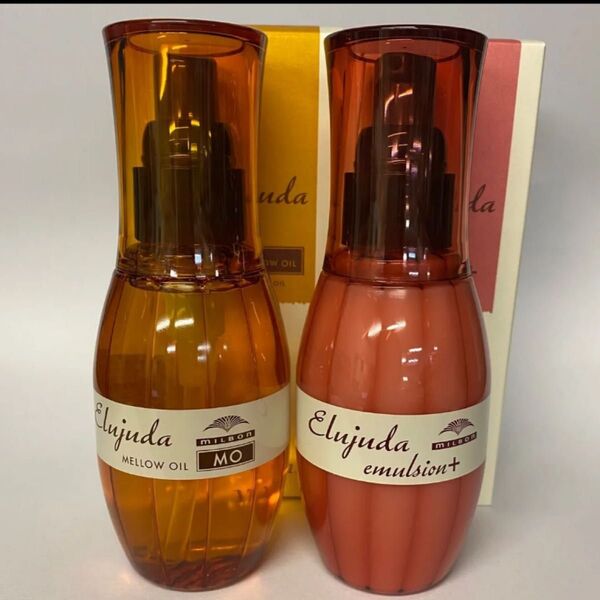 (2本セット)ミルボンエルジューダエマルジョンプラス120ml×1本/MO120ml×1本