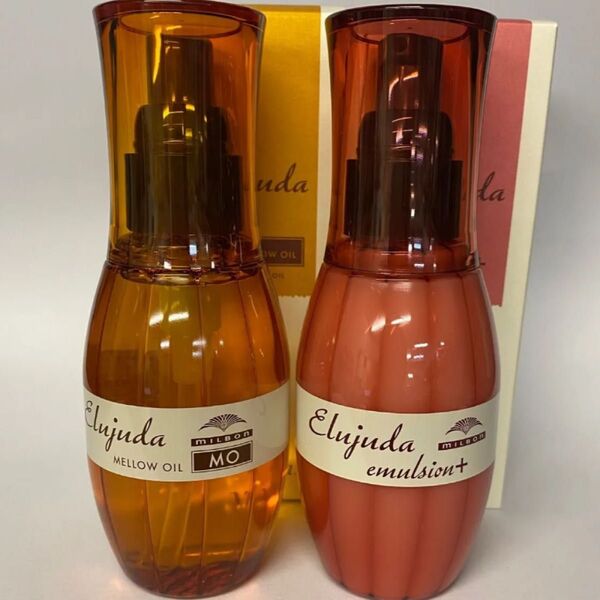 (2本セット)ミルボンエルジューダエマルジョンプラス120ml×1本/MO120ml×1本