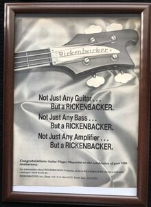 ☆ 1980年代 リッケンバッカー オリジナル広告 / Rickenbacker ☆