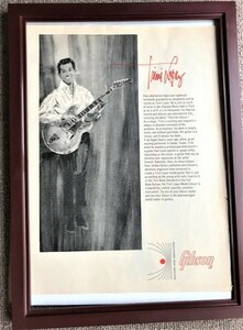 ☆ 1960年代 Gibson オリジナル広告 / トリニ・ロペス Trini Lpez ☆