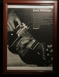 * 1970 period Fender original advertisement #5 *