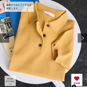 FREAK’S STORE フリークスストア/サマーニット 半袖 ポロシャツ