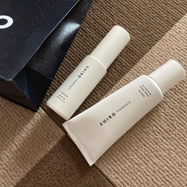 SHIRO ヘアオイル&ハンド美容液セット