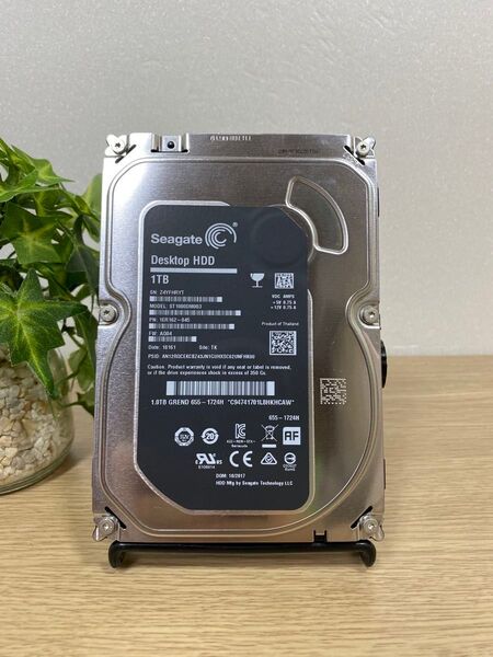 3.5インチ HDD 1TB Apple純正 Seagate 使用時間:13950H 正常動作品