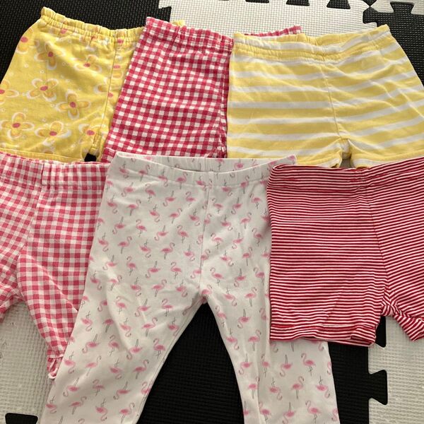 訳あり 80 90 女の子 ベビー キッズ ズボン 半ズボン 短パン パンツ