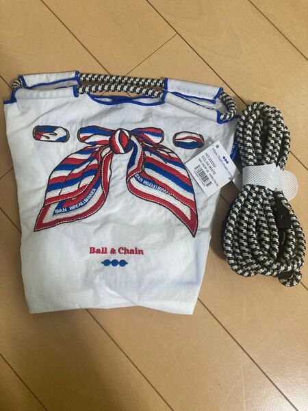 Ball & Chain サンスカーフ mini ショルダーパック ホワイト 新品未使用