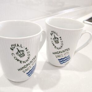 ロイヤルコペンハーゲン ブルーテッド シグネチャー マグカップ 497