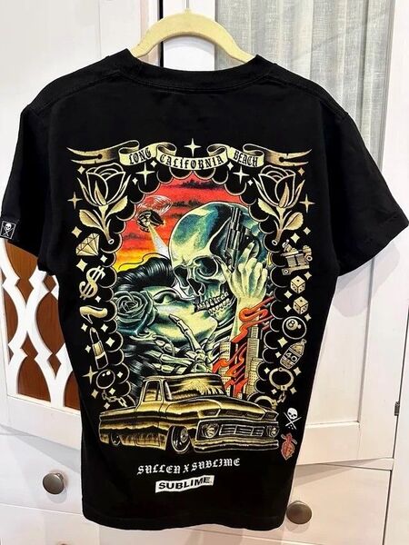 SUBLIME サブライム バンドTシャツ スカルデザイン 半袖Tシャツ