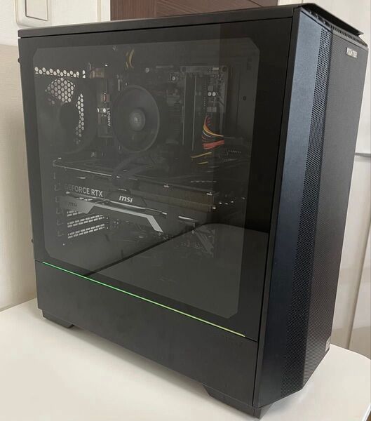 FRONTIERゲーミングPC Ryzen7 5700x/RTX4070Ti /32GBメモリ /SSD1TB/電源850W