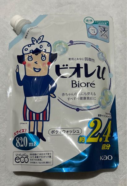 花王 ビオレu ボディウォッシュ フレッシュフローラル 詰め替え用 820ml