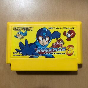 ファミコンソフト FC ロックマン6 ソフトのみ