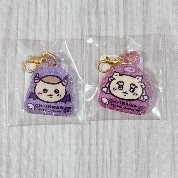 ちいかわ てんし あくま ミニラメアクリルチャーム ガチャ くりまんじゅう シーサー セット まじかるちいかわ