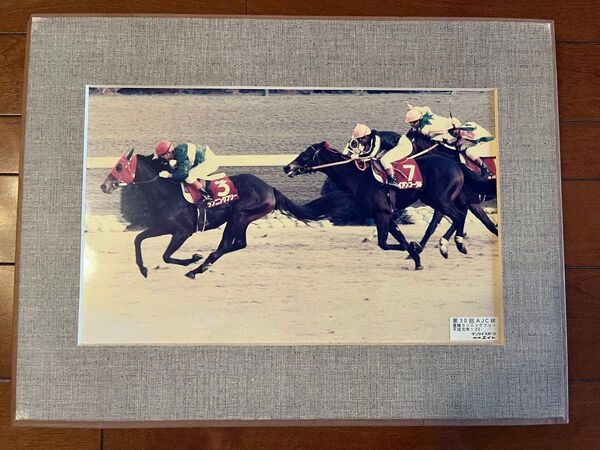 競馬 パネル 第30回AJC杯 ランニングフリー 貴重【再出品対応可能!カテゴリー変更可能!】