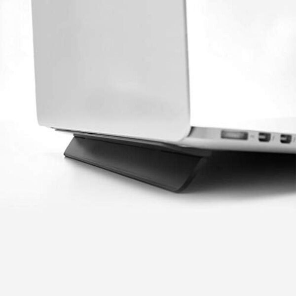 ノートパソコン スタンド 軽量 傾斜 角度 放熱 冷却 軽量 Pro/Air/iPad タブレット 12〜15インチ ブラック