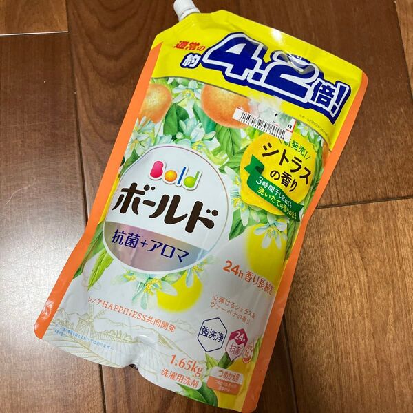 ジャンボサイズ ボールド 抗菌 アロマ シトラスの香り 4.2倍