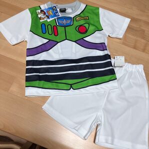 新品 トイストーリー バズ パジャマ ルームウェア 半袖 パンツ 100 コスプレ コスチューム