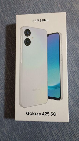 新品 一括購入 Samsung Galaxy A25 uq 5G SIMフリー サムスン ギャラクシー ライトブルー
