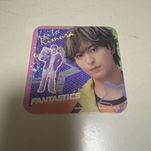 Fantastics 木村慧人 ラウンドワンコラボ コースター