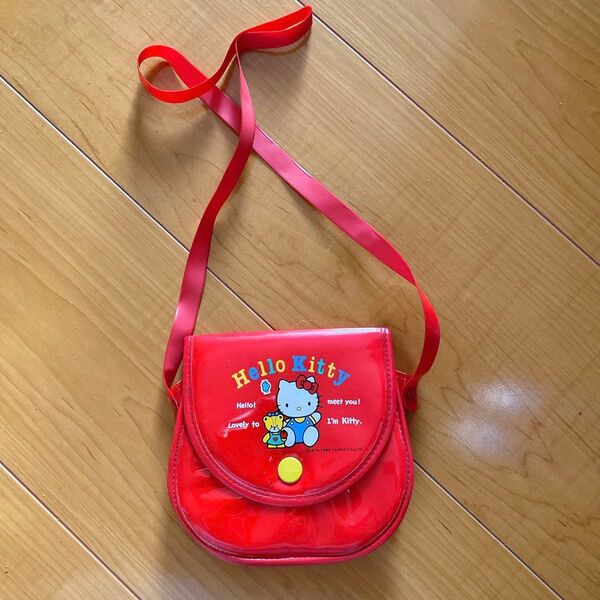 ハローキティ キティちゃん ポシェット カバン 子供用 ショルダーバッグ
