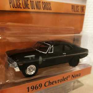 GreenLightグリーンライト/'69 Chevyシボレー Novaノバ 1/64