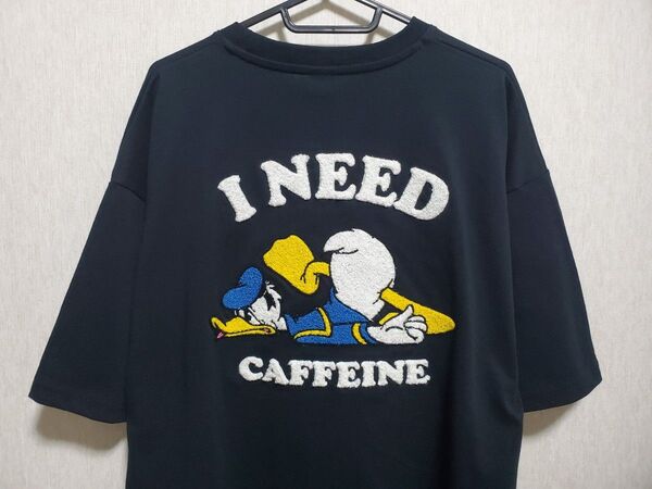 ドナルドダック ディズニー Disney Tシャツ 半袖 サガラ 刺繍 INEED