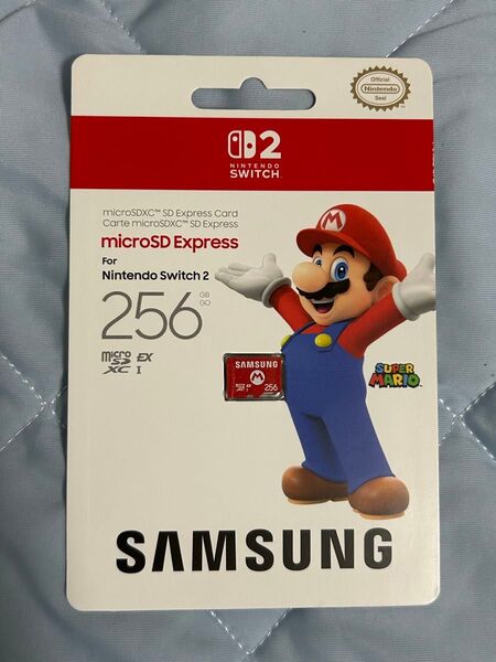 新品未開封 SAMSUNG microSDカード 256GB for Nintendo Switch