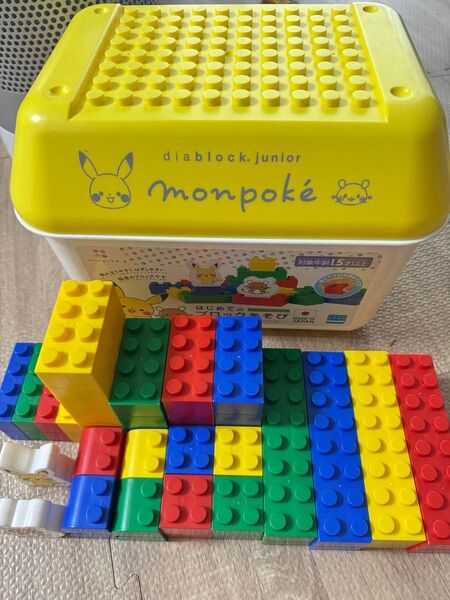 ジュニア ポケモン ブロック ケース付き