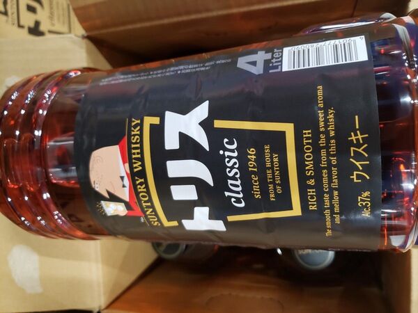 SUNTORY トリス4L×4本