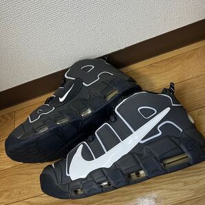 美品 ナイキ エアモア アップテンポ コピー ペースト "アイアングレー 26.0センチNIKE