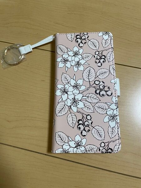 iPhone12 ProMax 6.7インチ 花柄 手帳カバー