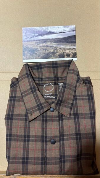 山と道 Merino Short Sleeve Shirt